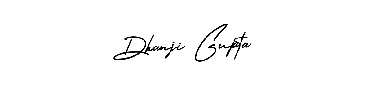 Design your own signature with our free online signature maker. With this signature software, you can create a handwritten (AmerikaSignatureDemo-Regular) signature for name Dhanji Gupta. Dhanji Gupta signature style 3 images and pictures png