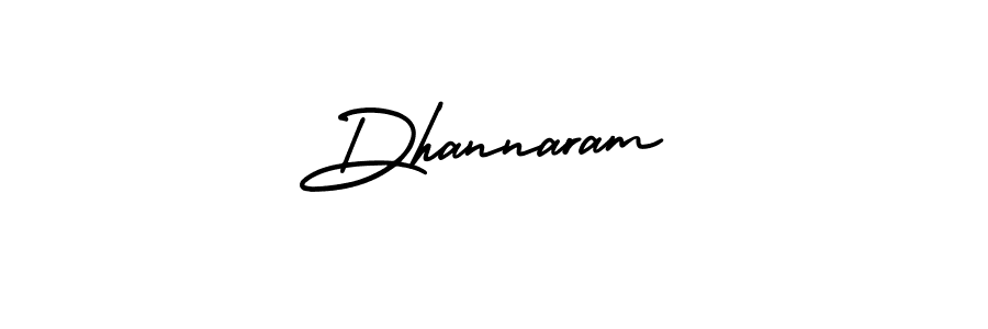 Make a beautiful signature design for name Dhannaram. With this signature (AmerikaSignatureDemo-Regular) style, you can create a handwritten signature for free. Dhannaram signature style 3 images and pictures png