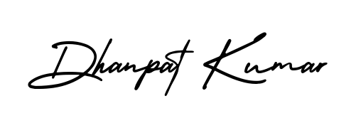 Similarly AmerikaSignatureDemo-Regular is the best handwritten signature design. Signature creator online. You can use it as an online autograph creator for name Dhanpat Kumar. Dhanpat Kumar signature style 3 images and pictures png