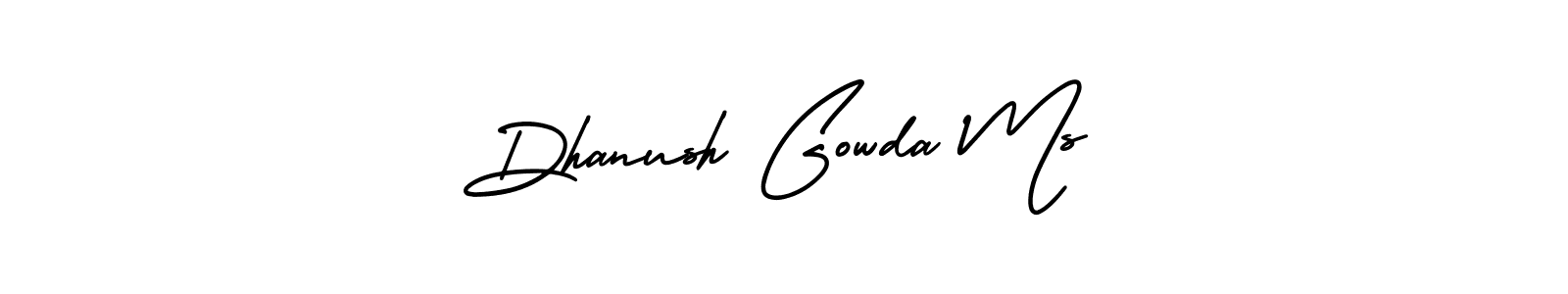 Here are the top 10 professional signature styles for the name Dhanush Gowda Ms. These are the best autograph styles you can use for your name. Dhanush Gowda Ms signature style 3 images and pictures png