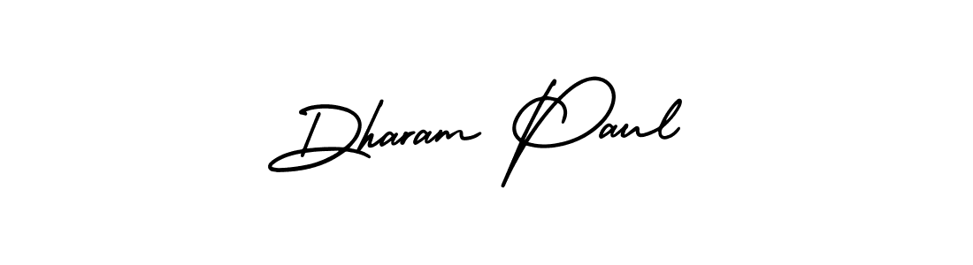 It looks lik you need a new signature style for name Dharam Paul. Design unique handwritten (AmerikaSignatureDemo-Regular) signature with our free signature maker in just a few clicks. Dharam Paul signature style 3 images and pictures png