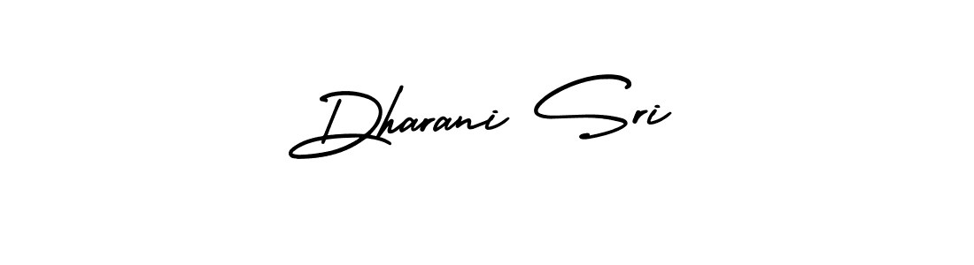 It looks lik you need a new signature style for name Dharani Sri. Design unique handwritten (AmerikaSignatureDemo-Regular) signature with our free signature maker in just a few clicks. Dharani Sri signature style 3 images and pictures png