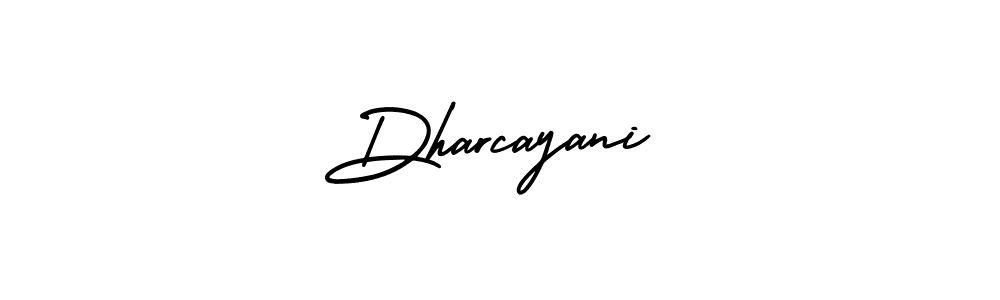 How to make Dharcayani name signature. Use AmerikaSignatureDemo-Regular style for creating short signs online. This is the latest handwritten sign. Dharcayani signature style 3 images and pictures png