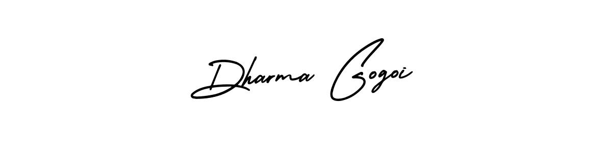 Use a signature maker to create a handwritten signature online. With this signature software, you can design (AmerikaSignatureDemo-Regular) your own signature for name Dharma Gogoi. Dharma Gogoi signature style 3 images and pictures png