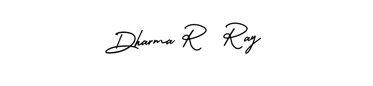 Make a short Dharma R  Ray signature style. Manage your documents anywhere anytime using AmerikaSignatureDemo-Regular. Create and add eSignatures, submit forms, share and send files easily. Dharma R  Ray signature style 3 images and pictures png