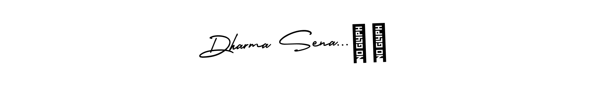 It looks lik you need a new signature style for name Dharma Sena...❤️. Design unique handwritten (AmerikaSignatureDemo-Regular) signature with our free signature maker in just a few clicks. Dharma Sena...❤️ signature style 3 images and pictures png