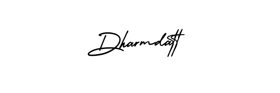 AmerikaSignatureDemo-Regular is a professional signature style that is perfect for those who want to add a touch of class to their signature. It is also a great choice for those who want to make their signature more unique. Get Dharmdatt name to fancy signature for free. Dharmdatt signature style 3 images and pictures png