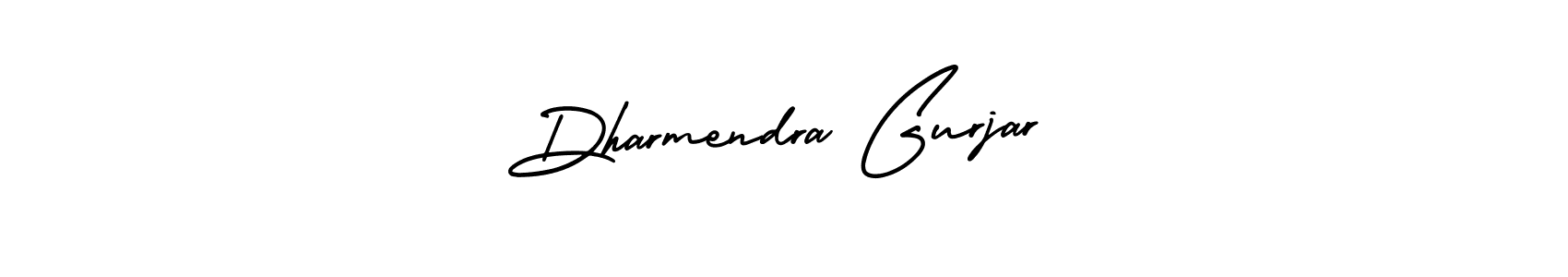 Use a signature maker to create a handwritten signature online. With this signature software, you can design (AmerikaSignatureDemo-Regular) your own signature for name Dharmendra Gurjar. Dharmendra Gurjar signature style 3 images and pictures png
