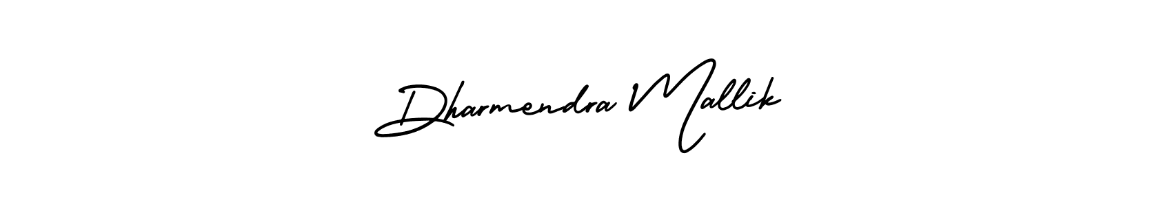 Dharmendra Mallik stylish signature style. Best Handwritten Sign (AmerikaSignatureDemo-Regular) for my name. Handwritten Signature Collection Ideas for my name Dharmendra Mallik. Dharmendra Mallik signature style 3 images and pictures png