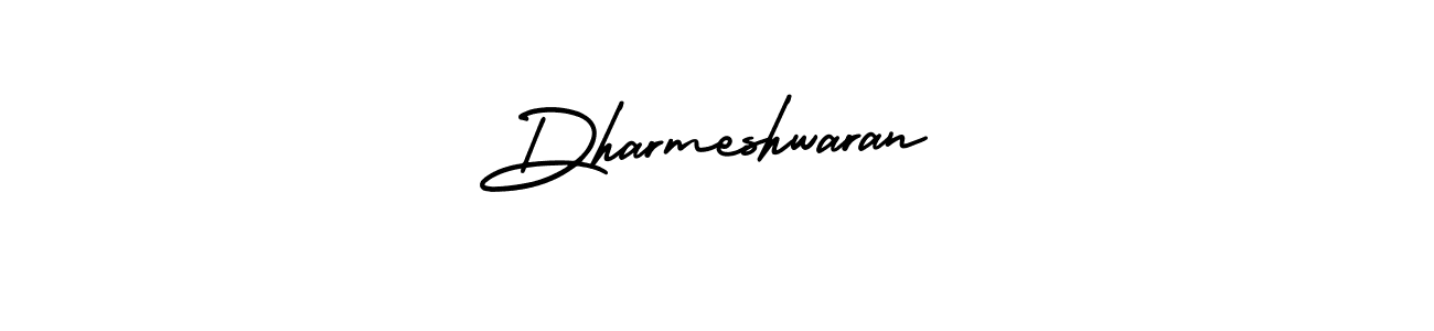 How to Draw Dharmeshwaran signature style? AmerikaSignatureDemo-Regular is a latest design signature styles for name Dharmeshwaran. Dharmeshwaran signature style 3 images and pictures png