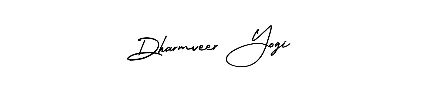 See photos of Dharmveer Yogi official signature by Spectra . Check more albums & portfolios. Read reviews & check more about AmerikaSignatureDemo-Regular font. Dharmveer Yogi signature style 3 images and pictures png