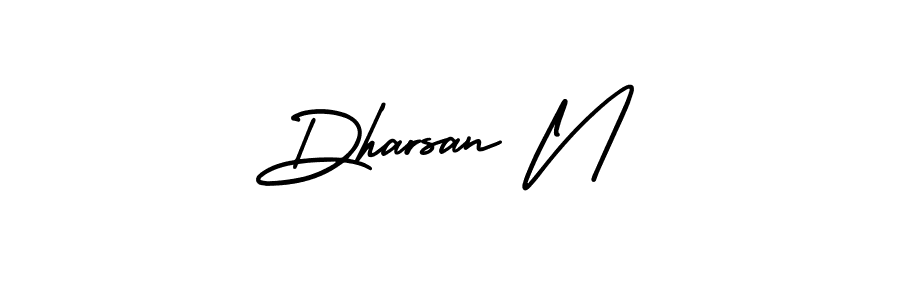 Here are the top 10 professional signature styles for the name Dharsan N. These are the best autograph styles you can use for your name. Dharsan N signature style 3 images and pictures png
