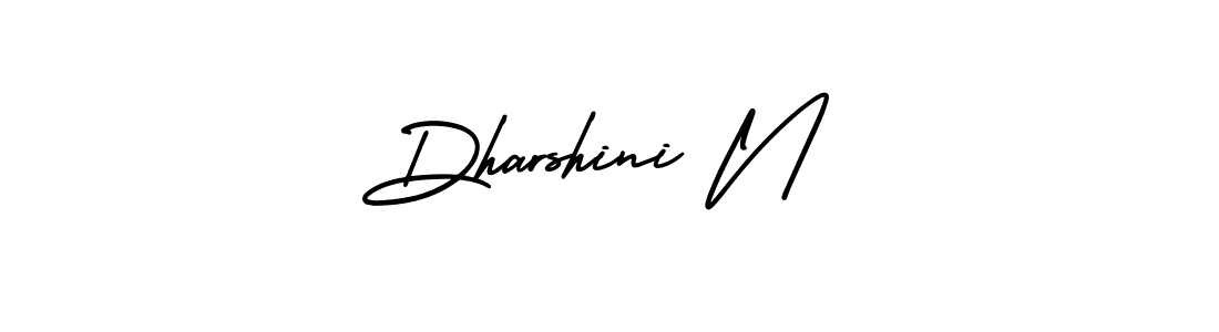 Also we have Dharshini N name is the best signature style. Create professional handwritten signature collection using AmerikaSignatureDemo-Regular autograph style. Dharshini N signature style 3 images and pictures png