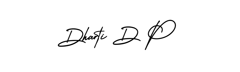 if you are searching for the best signature style for your name Dharti D P. so please give up your signature search. here we have designed multiple signature styles  using AmerikaSignatureDemo-Regular. Dharti D P signature style 3 images and pictures png
