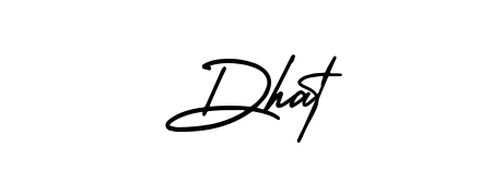 Create a personalized artistic stamp with Dhat in AmerikaSignatureDemo-Regular font. Perfect for visual artists, designers, and influencers. Dhat signature style 3 images and pictures png