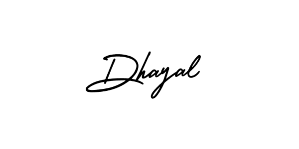 The best way (AmerikaSignatureDemo-Regular) to make a short signature is to pick only two or three words in your name. The name Dhayal include a total of six letters. For converting this name. Dhayal signature style 3 images and pictures png