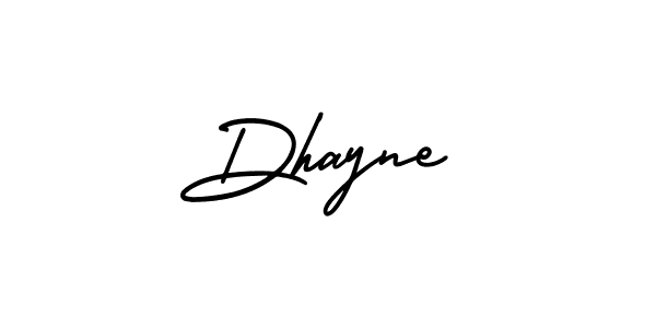 Create a beautiful signature design for name Dhayne. With this signature (AmerikaSignatureDemo-Regular) fonts, you can make a handwritten signature for free. Dhayne signature style 3 images and pictures png