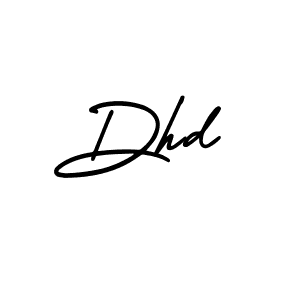 Make a beautiful signature design for name Dhd. Use this online signature maker to create a handwritten signature for free. Dhd signature style 3 images and pictures png