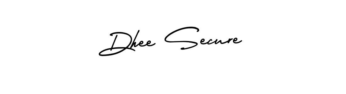 if you are searching for the best signature style for your name Dhee Secure. so please give up your signature search. here we have designed multiple signature styles  using AmerikaSignatureDemo-Regular. Dhee Secure signature style 3 images and pictures png