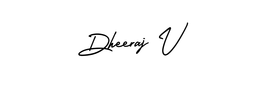 if you are searching for the best signature style for your name Dheeraj V. so please give up your signature search. here we have designed multiple signature styles  using AmerikaSignatureDemo-Regular. Dheeraj V signature style 3 images and pictures png