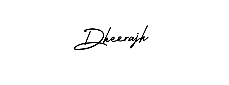 Make a beautiful signature design for name Dheerajh. Use this online signature maker to create a handwritten signature for free. Dheerajh signature style 3 images and pictures png
