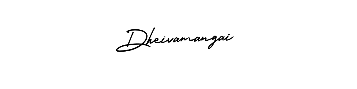 Design your own signature with our free online signature maker. With this signature software, you can create a handwritten (AmerikaSignatureDemo-Regular) signature for name Dheivamangai. Dheivamangai signature style 3 images and pictures png