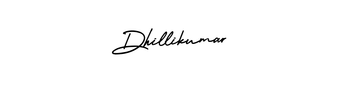 Use a signature maker to create a handwritten signature online. With this signature software, you can design (AmerikaSignatureDemo-Regular) your own signature for name Dhillikumar. Dhillikumar signature style 3 images and pictures png