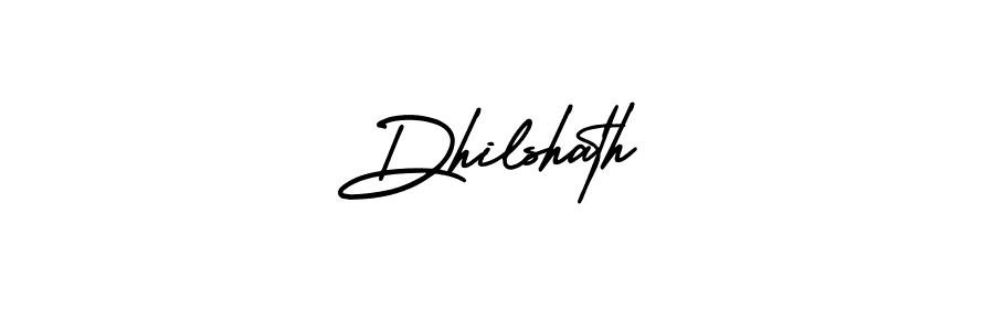 This is the best signature style for the Dhilshath name. Also you like these signature font (AmerikaSignatureDemo-Regular). Mix name signature. Dhilshath signature style 3 images and pictures png