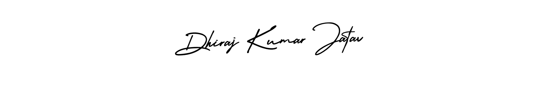 if you are searching for the best signature style for your name Dhiraj Kumar Jatav. so please give up your signature search. here we have designed multiple signature styles  using AmerikaSignatureDemo-Regular. Dhiraj Kumar Jatav signature style 3 images and pictures png