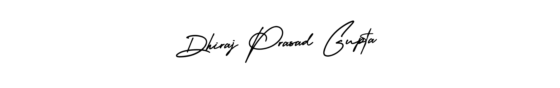 Make a short Dhiraj Prasad Gupta signature style. Manage your documents anywhere anytime using AmerikaSignatureDemo-Regular. Create and add eSignatures, submit forms, share and send files easily. Dhiraj Prasad Gupta signature style 3 images and pictures png
