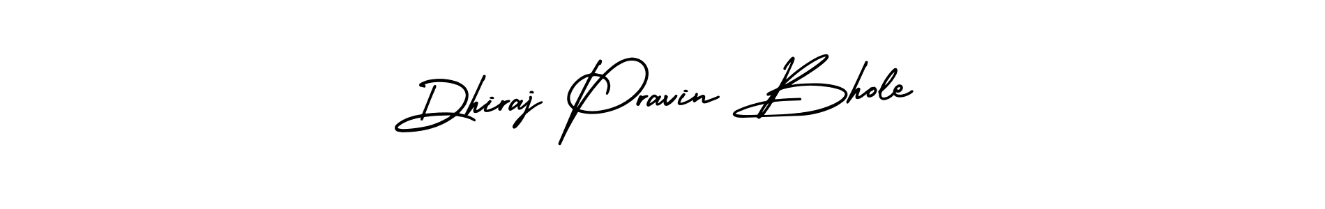 You can use this online signature creator to create a handwritten signature for the name Dhiraj Pravin Bhole. This is the best online autograph maker. Dhiraj Pravin Bhole signature style 3 images and pictures png