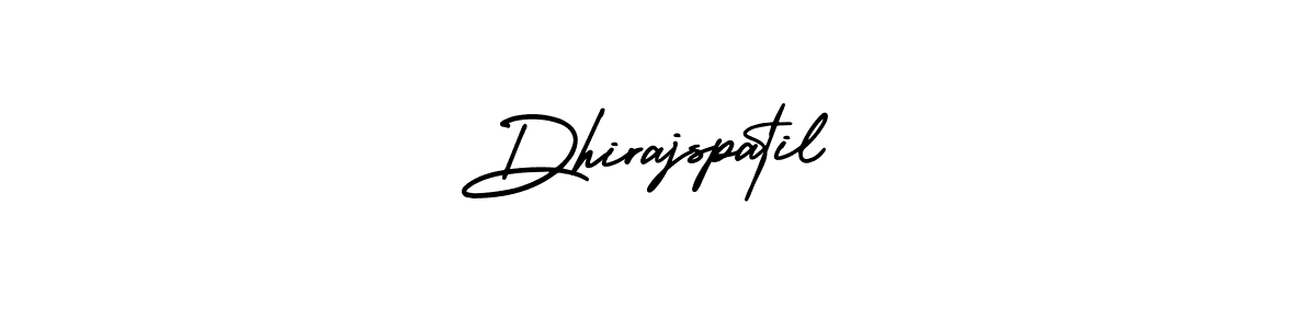 Create a beautiful signature design for name Dhirajspatil. With this signature (AmerikaSignatureDemo-Regular) fonts, you can make a handwritten signature for free. Dhirajspatil signature style 3 images and pictures png