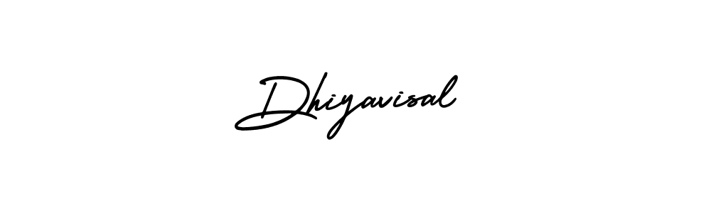 Make a beautiful signature design for name Dhiyavisal. With this signature (AmerikaSignatureDemo-Regular) style, you can create a handwritten signature for free. Dhiyavisal signature style 3 images and pictures png