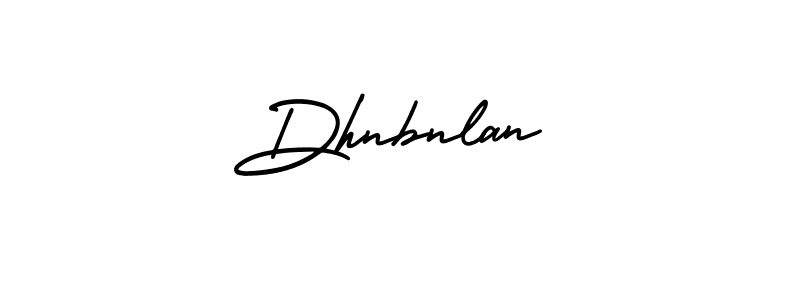 Design your own signature with our free online signature maker. With this signature software, you can create a handwritten (AmerikaSignatureDemo-Regular) signature for name Dhnbnlan. Dhnbnlan signature style 3 images and pictures png