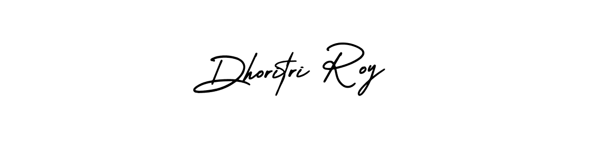 Design your own signature with our free online signature maker. With this signature software, you can create a handwritten (AmerikaSignatureDemo-Regular) signature for name Dhoritri Roy. Dhoritri Roy signature style 3 images and pictures png