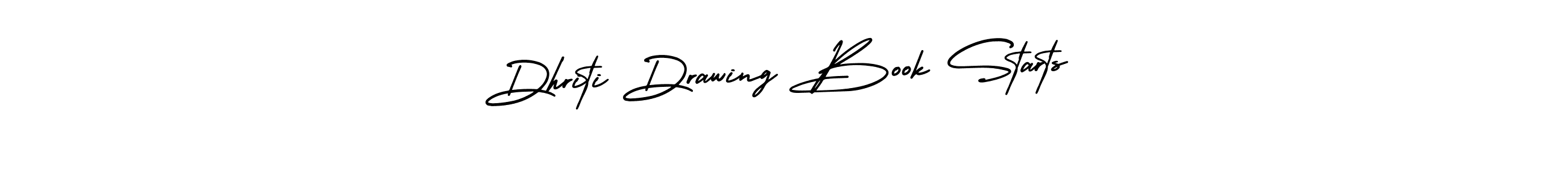 Also we have Dhriti Drawing Book Starts name is the best signature style. Create professional handwritten signature collection using AmerikaSignatureDemo-Regular autograph style. Dhriti Drawing Book Starts signature style 3 images and pictures png