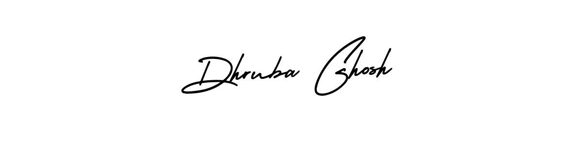 The best way (AmerikaSignatureDemo-Regular) to make a short signature is to pick only two or three words in your name. The name Dhruba Ghosh include a total of six letters. For converting this name. Dhruba Ghosh signature style 3 images and pictures png