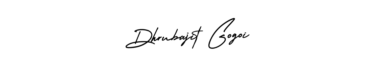 Design your own signature with our free online signature maker. With this signature software, you can create a handwritten (AmerikaSignatureDemo-Regular) signature for name Dhrubajit Gogoi. Dhrubajit Gogoi signature style 3 images and pictures png