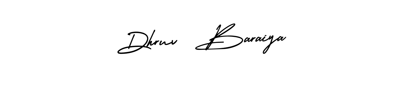 Here are the top 10 professional signature styles for the name Dhruv  Baraiya. These are the best autograph styles you can use for your name. Dhruv  Baraiya signature style 3 images and pictures png