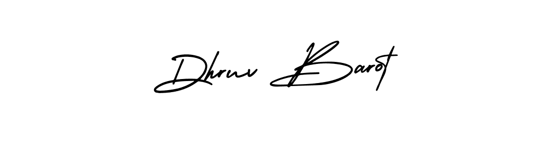 Make a beautiful signature design for name Dhruv Barot. Use this online signature maker to create a handwritten signature for free. Dhruv Barot signature style 3 images and pictures png