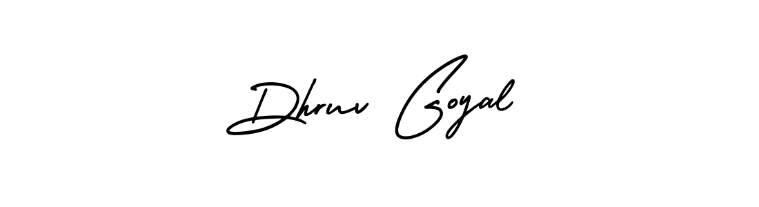 Make a beautiful signature design for name Dhruv Goyal. Use this online signature maker to create a handwritten signature for free. Dhruv Goyal signature style 3 images and pictures png