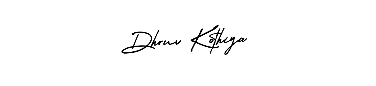 How to Draw Dhruv Kothiya signature style? AmerikaSignatureDemo-Regular is a latest design signature styles for name Dhruv Kothiya. Dhruv Kothiya signature style 3 images and pictures png