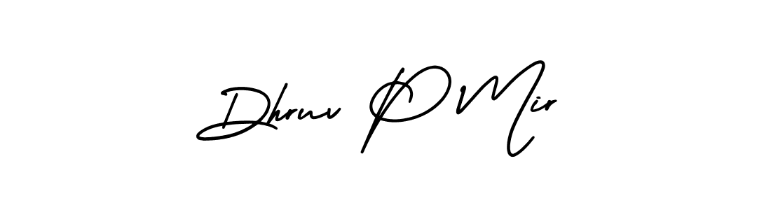 Also we have Dhruv P Mir name is the best signature style. Create professional handwritten signature collection using AmerikaSignatureDemo-Regular autograph style. Dhruv P Mir signature style 3 images and pictures png