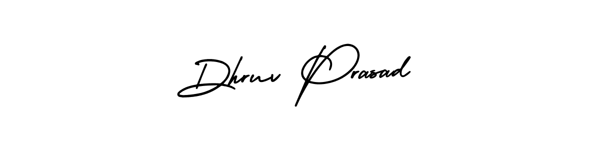 How to make Dhruv Prasad signature? AmerikaSignatureDemo-Regular is a professional autograph style. Create handwritten signature for Dhruv Prasad name. Dhruv Prasad signature style 3 images and pictures png