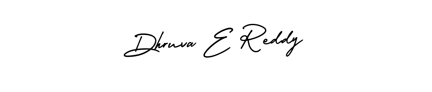 Dhruva E Reddy stylish signature style. Best Handwritten Sign (AmerikaSignatureDemo-Regular) for my name. Handwritten Signature Collection Ideas for my name Dhruva E Reddy. Dhruva E Reddy signature style 3 images and pictures png