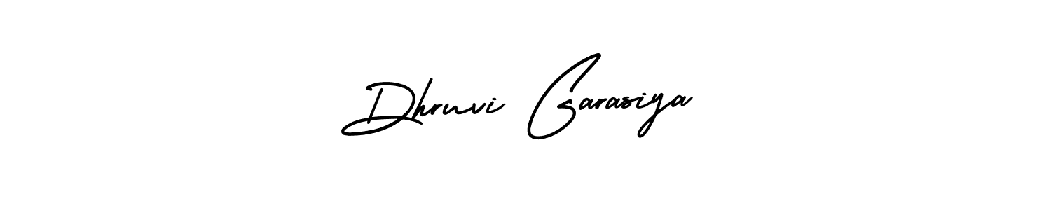 Also You can easily find your signature by using the search form. We will create Dhruvi Garasiya name handwritten signature images for you free of cost using AmerikaSignatureDemo-Regular sign style. Dhruvi Garasiya signature style 3 images and pictures png