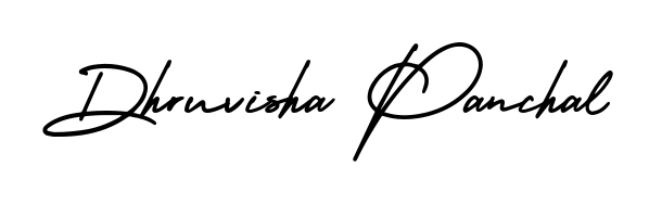 Download transparent PNG signature for name Dhruvisha Panchal styled with AmerikaSignatureDemo-Regular font. Ready to paste directly into PDF and Word agreements. Dhruvisha Panchal signature style 3 images and pictures png