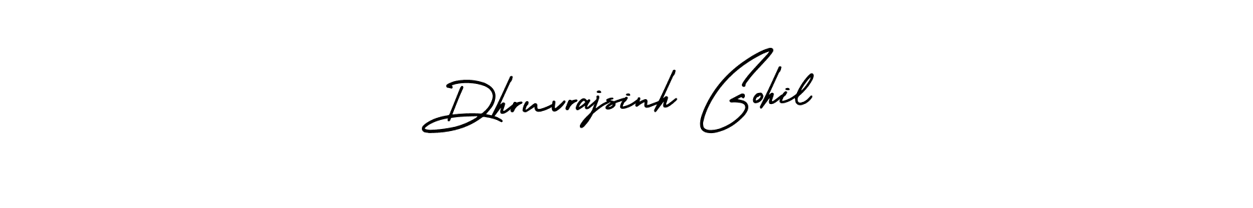 Best and Professional Signature Style for Dhruvrajsinh Gohil. AmerikaSignatureDemo-Regular Best Signature Style Collection. Dhruvrajsinh Gohil signature style 3 images and pictures png