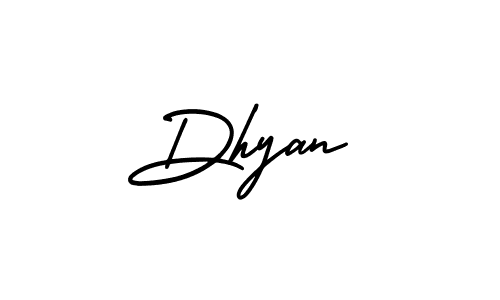This is the best signature style for the Dhyan name. Also you like these signature font (AmerikaSignatureDemo-Regular). Mix name signature. Dhyan signature style 3 images and pictures png