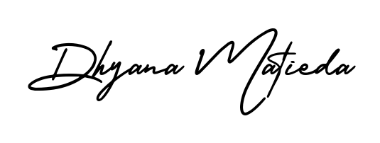 Turn your name Dhyana Matieda into a signature brand with AmerikaSignatureDemo-Regular styling. Download in standard PNG or transparent format anytime. Dhyana Matieda signature style 3 images and pictures png